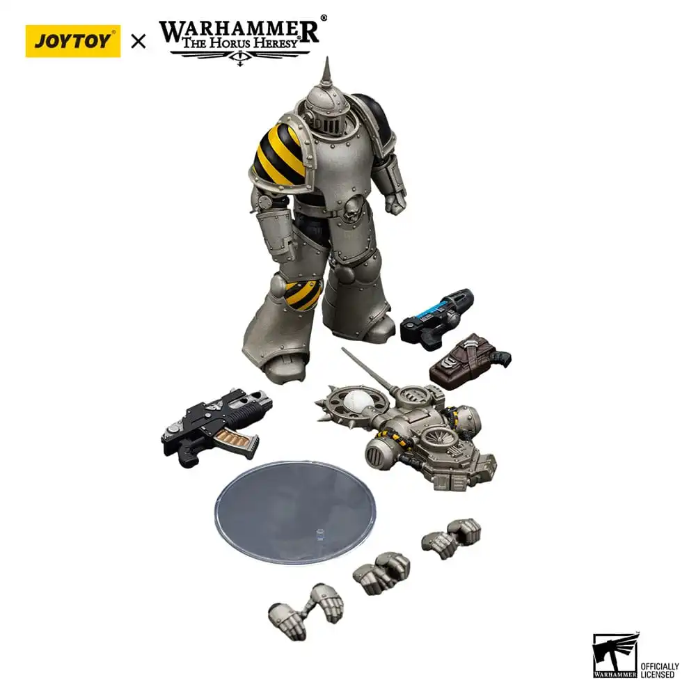 Warhammer The Horus Heresy Action Figure 1/18 lron Warriors MKlIl Tactical Legionary with Nuncio-vox 12 cm